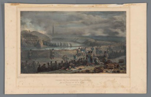 Capture of the lunette St. Laurent, 1832