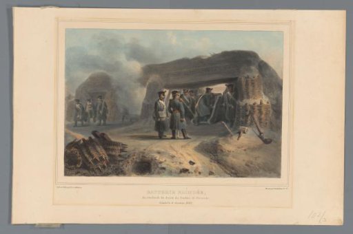 Buried cannon, 1832