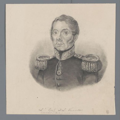 Lieutenant-General D.L. Vermasen, Commander-in-Chief of 's-Hertogenbosch