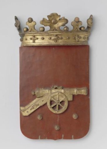 The fourth quarter of the coat of arms of Michiel Adriaenszoon de Ruyter