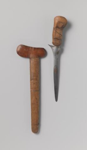 Kris with sheath captured on Bali in 1894