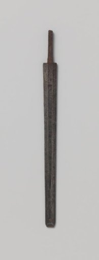 Blade of a heart-shaped dagger