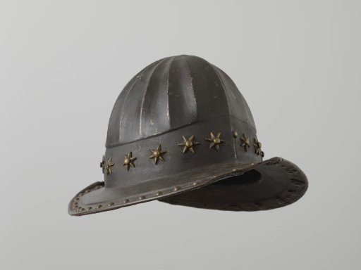 Helmet, storm hat with copper stars