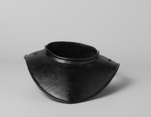 Gorget of Blackened Cavalry Armor