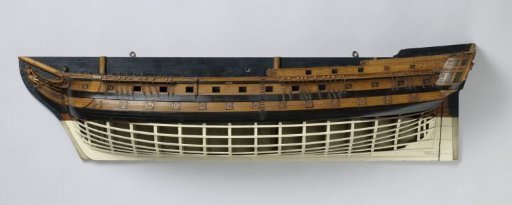 Half Model of a Ship of the Line