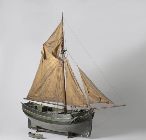 Model of a Cutter Yacht