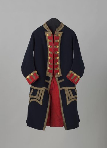 Uniform coat of Willem Crul