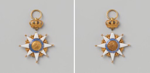 Badge of the Royal Order of the Union of Minister I.J.A. (Alexander) Gogel