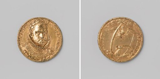 Medal with portrait of Rudolph II, German Emperor