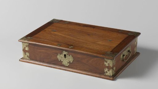 Chest containing documents concerning the sailing stone of Tsar Peter the Great