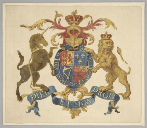 Standard of one of the Scottish regiments