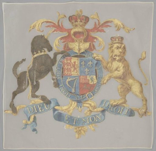 Standard of one of the Scottish regiments