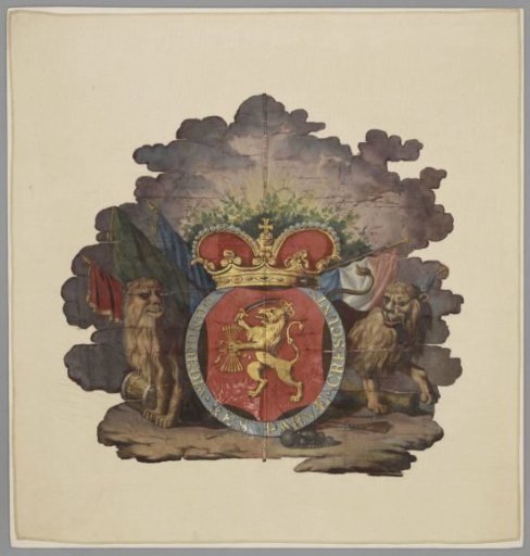 Standard of one of the Baden-Durlach regiments (probably)