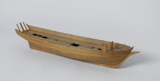 Model of a Two-Masted Ship