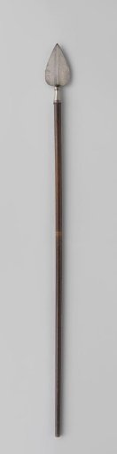 Iron pick with copper band