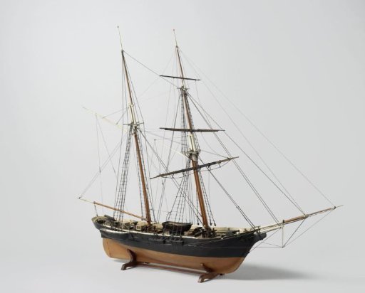 Model of the schooner Banka