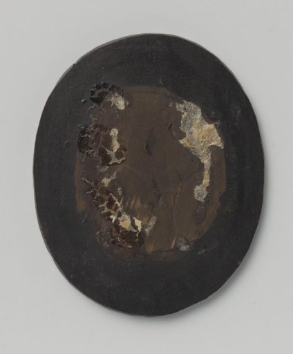 Support with medallion portrait of Johan van Oldenbarnevelt