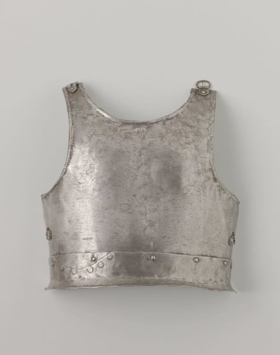 Backplate of a cuirass