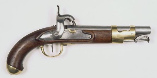 Percussion army pistol model 1820