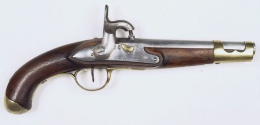 Percussion army pistol model M 1815