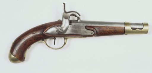 Percussion army pistol, model M 1815