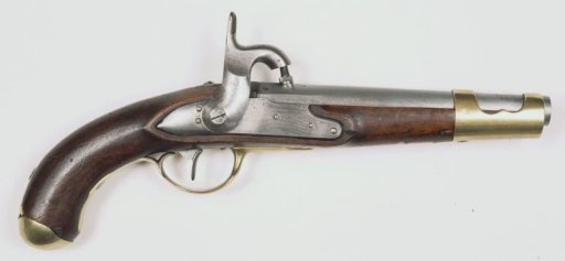 Percussion army pistol, model M 1815