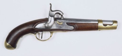 Percussion army pistol model M 1815
