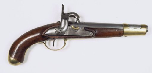 Percussion army pistol model M 1815
