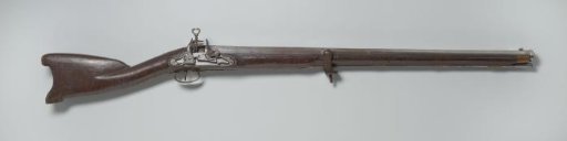 Wheellock musket on an iron swivel