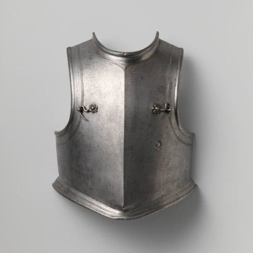 Breastplate of a harquebusier's harness for a young man