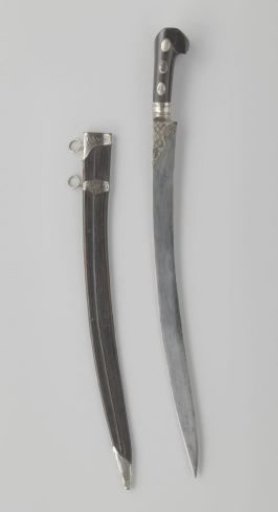 Yatagan with an ebony hilt