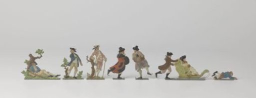 Tin Figures Manufactured by the Moravian Brethren of Zeist
