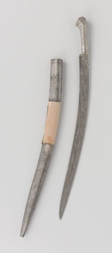 Yatagan with scabbard belonging to Cornelis Tromp