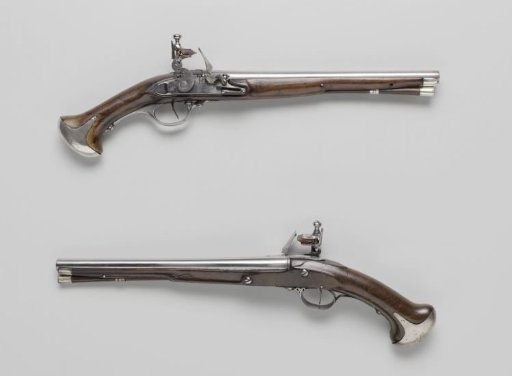 Flintlock pistol belonging to Cornelis Tromp