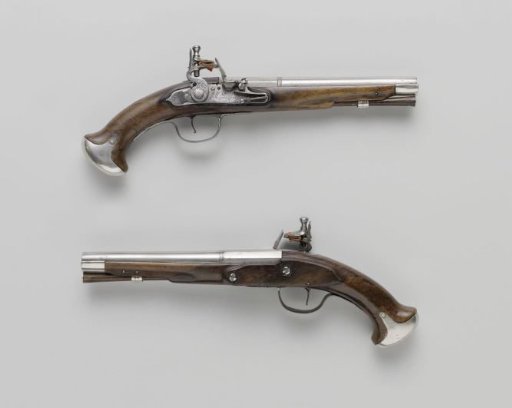 Flintlock pistol belonging to Cornelis Tromp