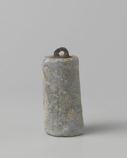 Clock and gunpowder horn