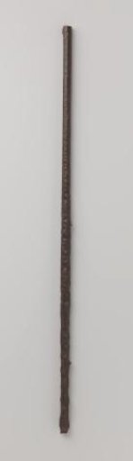 Barrel of a matchlock musket with an iron barrel and octagonal cross-section
