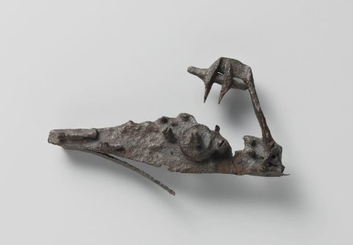 Wheel Lock with Support, Probably Intended for a Large Horse Pistol or Firearm