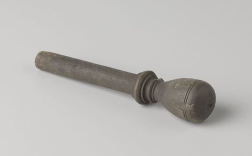 Wooden nail with a round knob