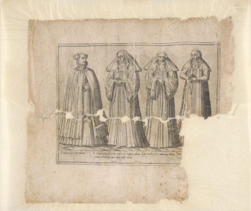 Four nuns of the Order of St. Catherine