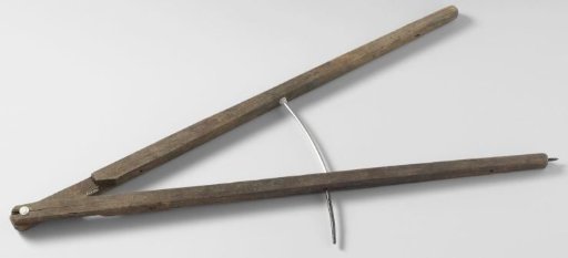 Compass with Iron Point and Part of an Iron Guiding Arc