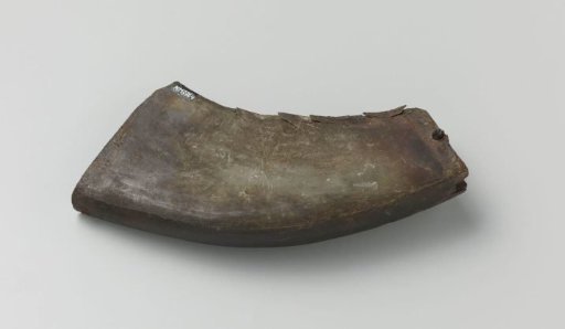 Clock and gunpowder horn