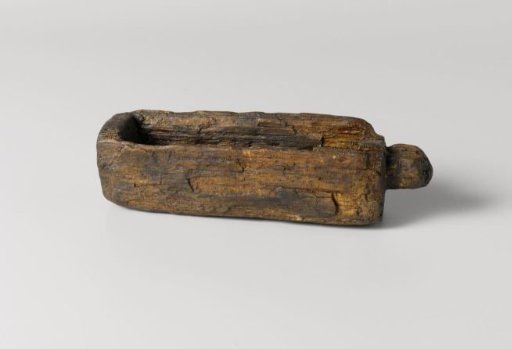 Basin, Rectangular with a Broken Handle