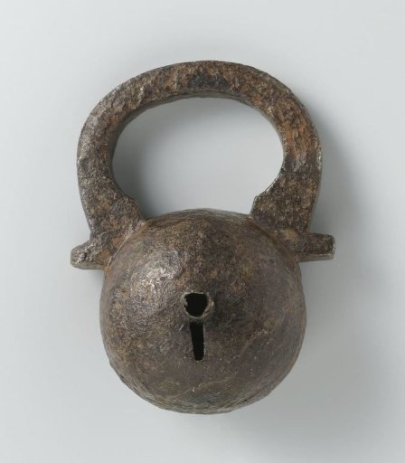 Flintlock with remainder of the key