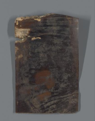 Piece of translucent horn or parchment