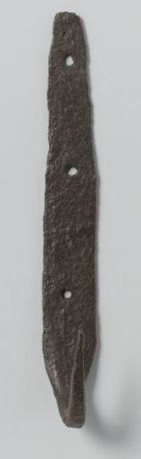 Hook, flat with three nail holes