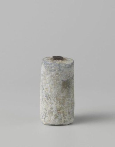 Clock and gunpowder horn