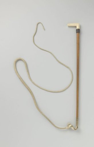 Whip belonging to a French hunting costume of Prince Alexander