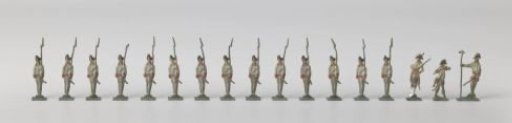 Tin Soldiers from the End of the 18th Century