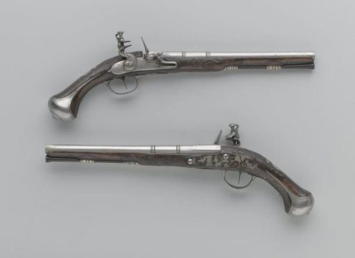 Pair of flintlock pistols of Maurice of Nassau-Beverweerd
